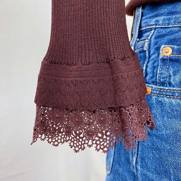 Bebe Women's Brown Shirt - Picture 3 of 5